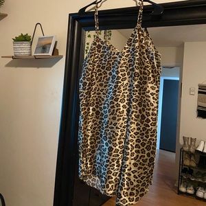 Cheetah Slip Dress